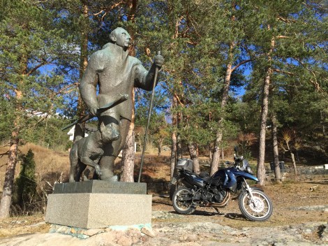 Roald Amundsen's spot