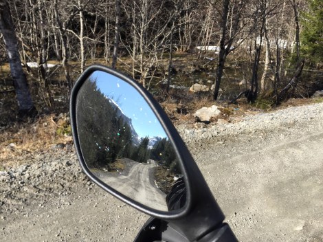 Vaksvikvegen, vestover