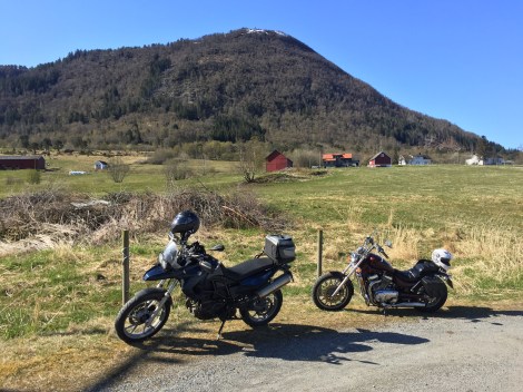 Pitstop på Vågstranda